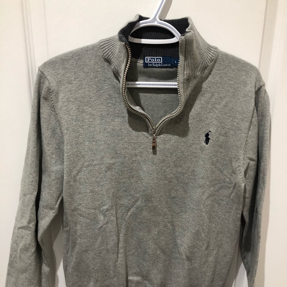 Polo Quarter-zip Sweater
